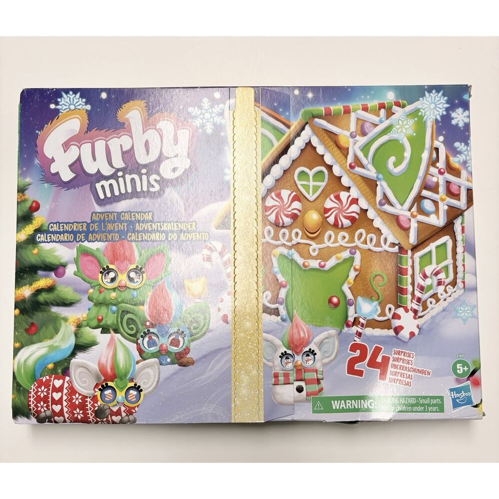 Furby Minis Advent Calendar 24 Surprises Presents Toys Open Box All Pieces Incl